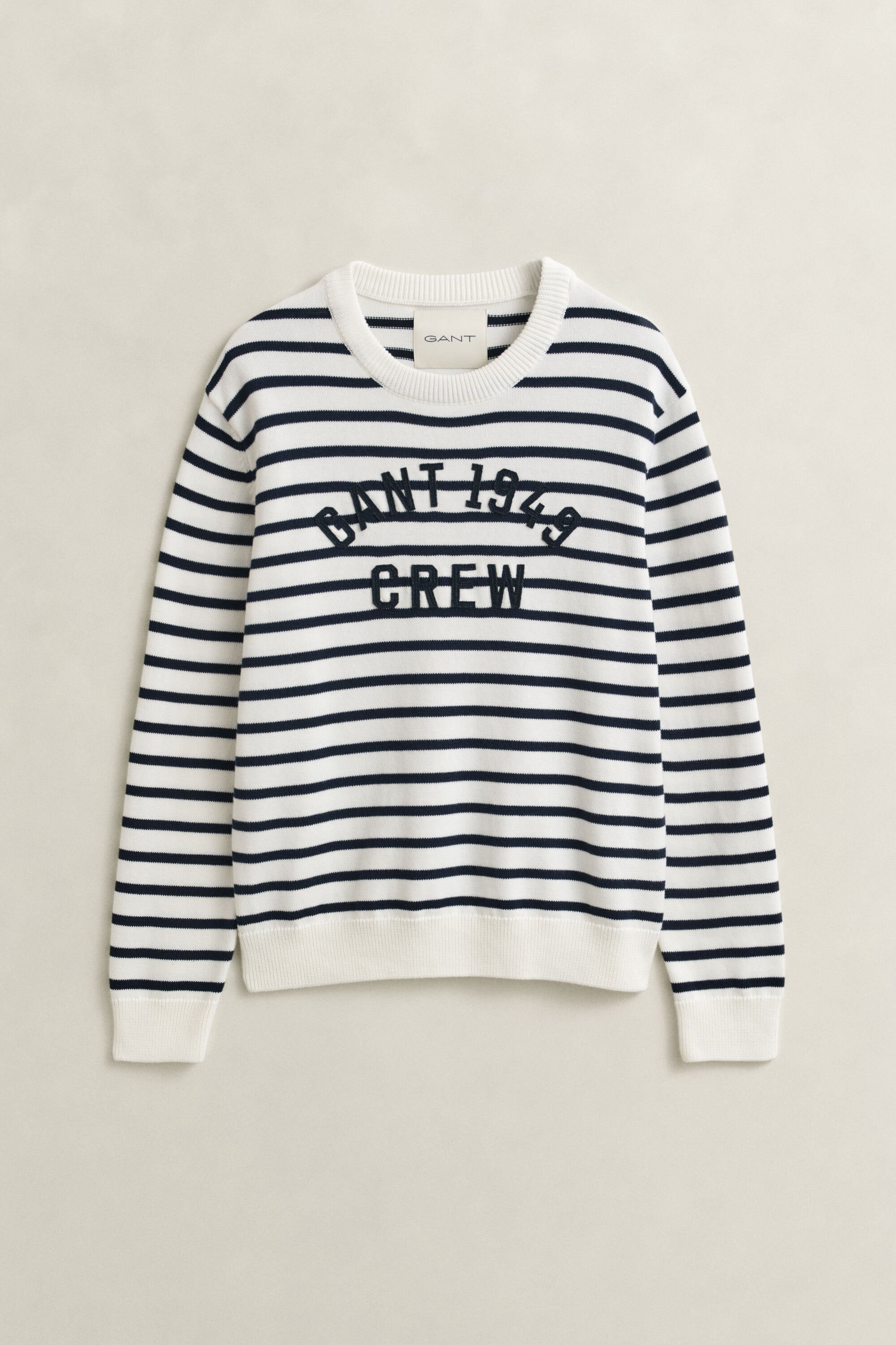 Breton Striped Graphic Sweater