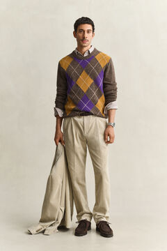 Corduroy Suit Pants — CLAY BEIGE 7