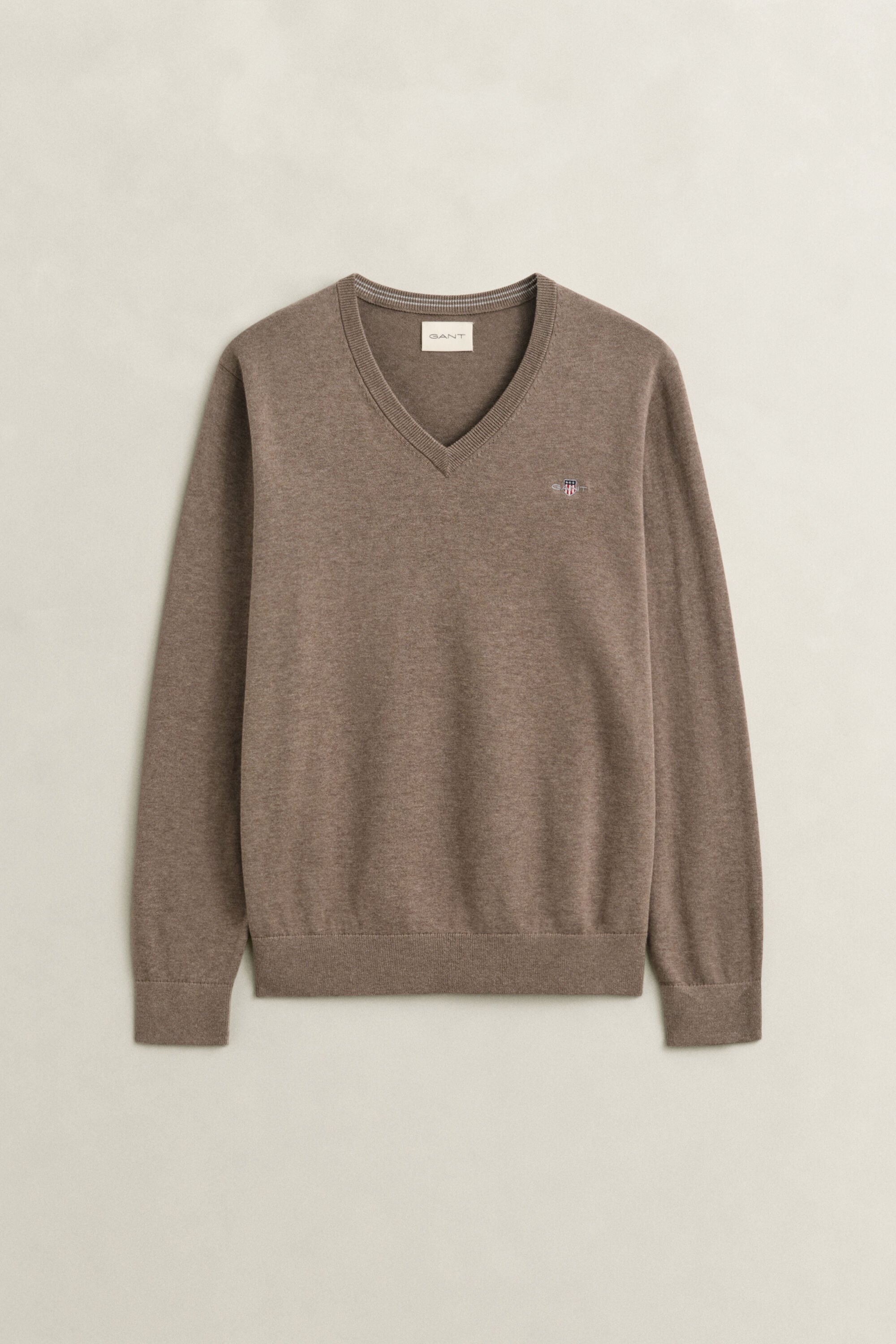 Classic Cotton V-Neck Sweater