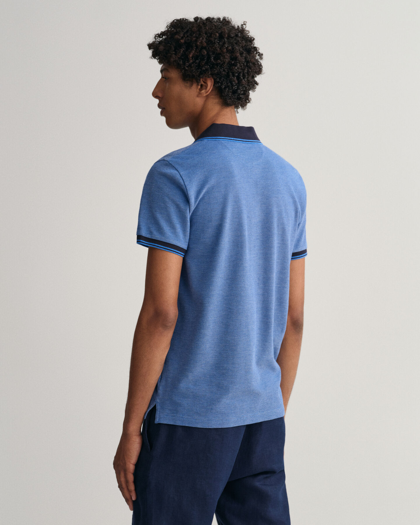 4-Color Oxford Piqué Polo Shirt - GANT