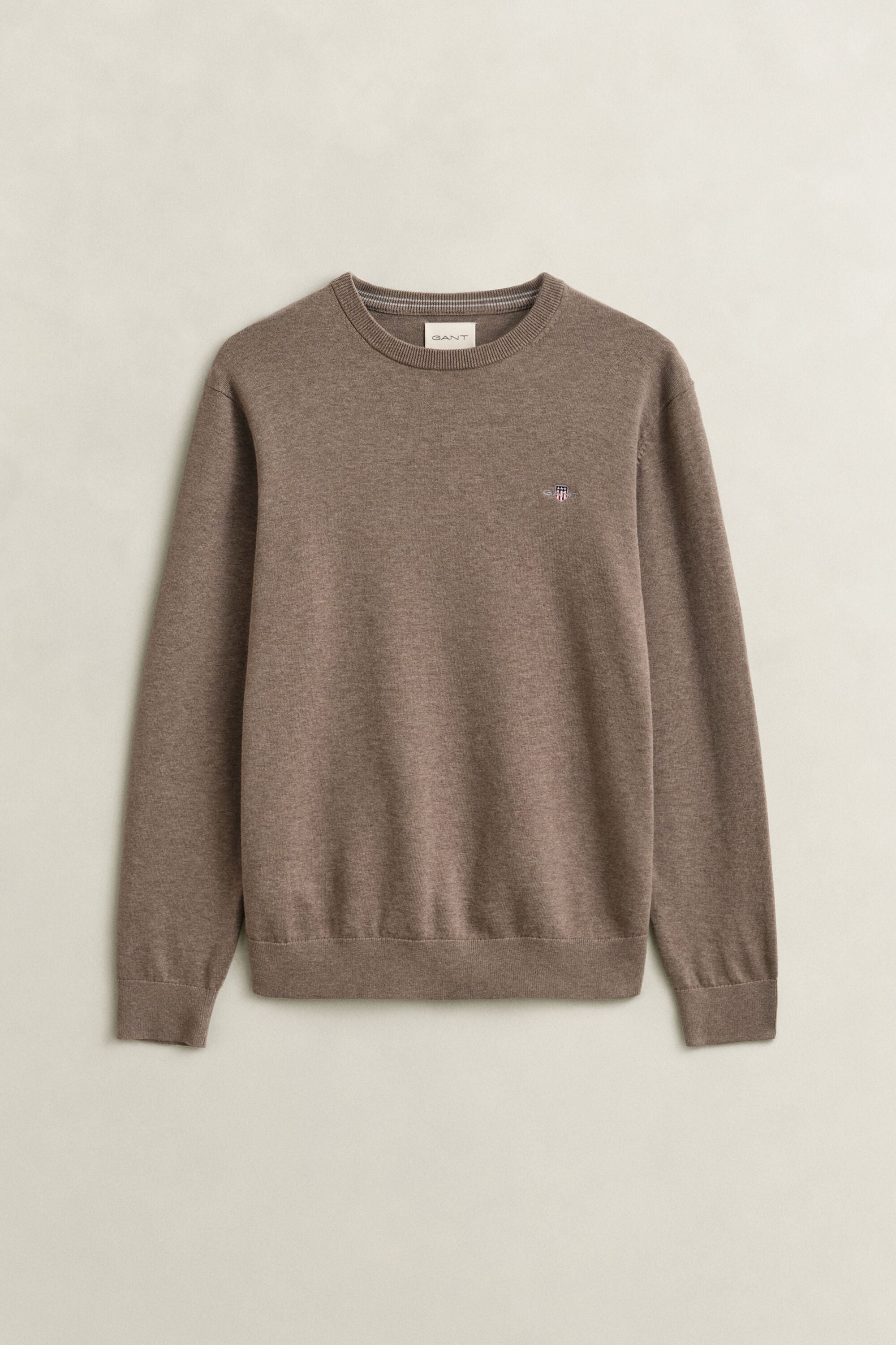 Classic Cotton Crew Neck Sweater