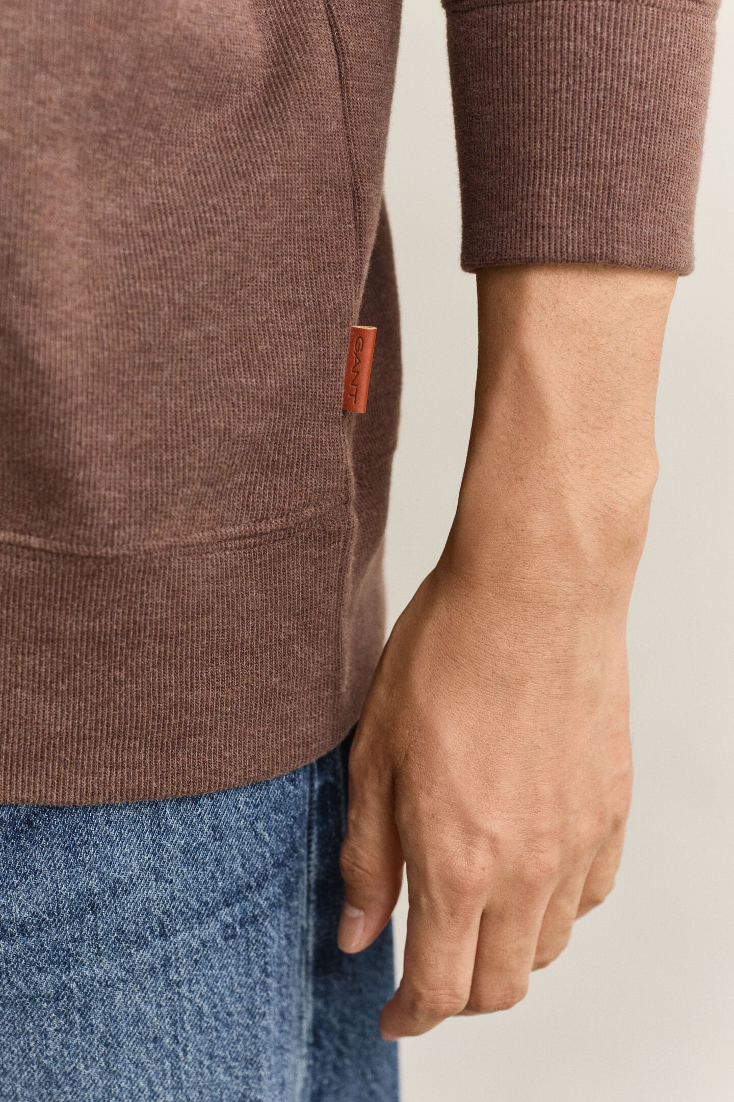 Sacker Rib Half-Zip Sweatshirt