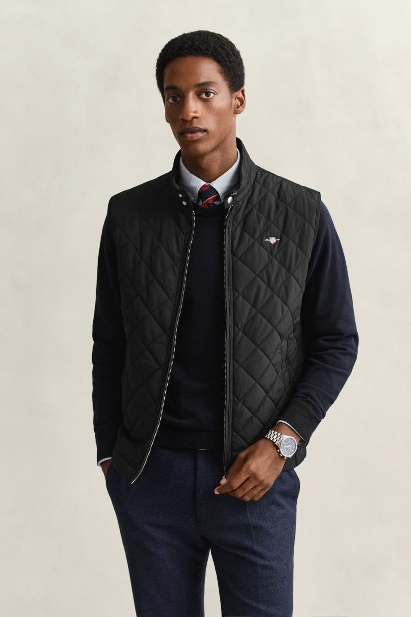Quilted Windcheater Vest