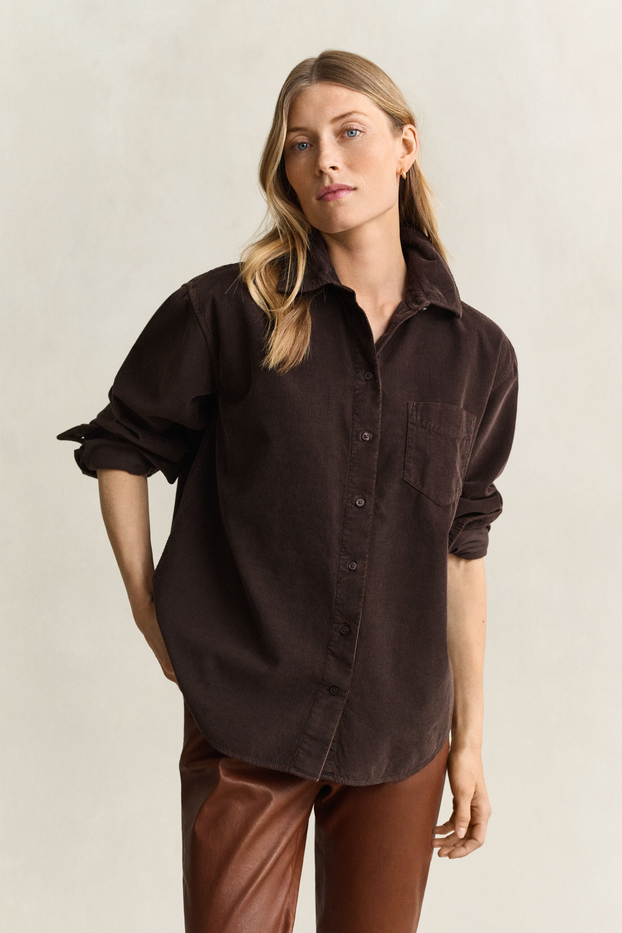 Relaxed Corduroy Shirt