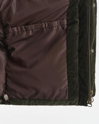 Corduroy Down Puffer Jacket