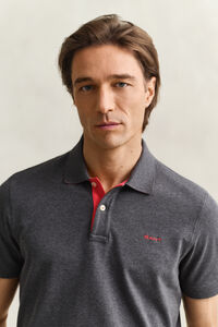 Contrast Piqu&eacute; Polo Shirt