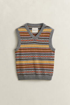 Fair Isle Vest — MULTICOLOR 1