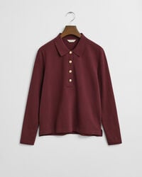 Long Sleeve Piqué Polo Shirt