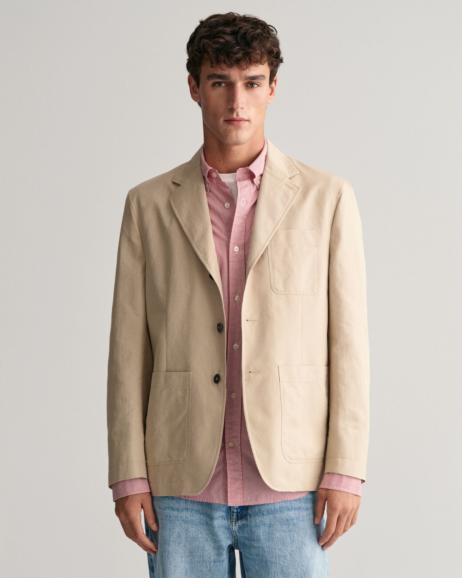 Gant cotton linen 2025 blazer