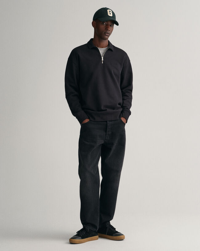Relaxed Fit Tapered Jeans - GANT
