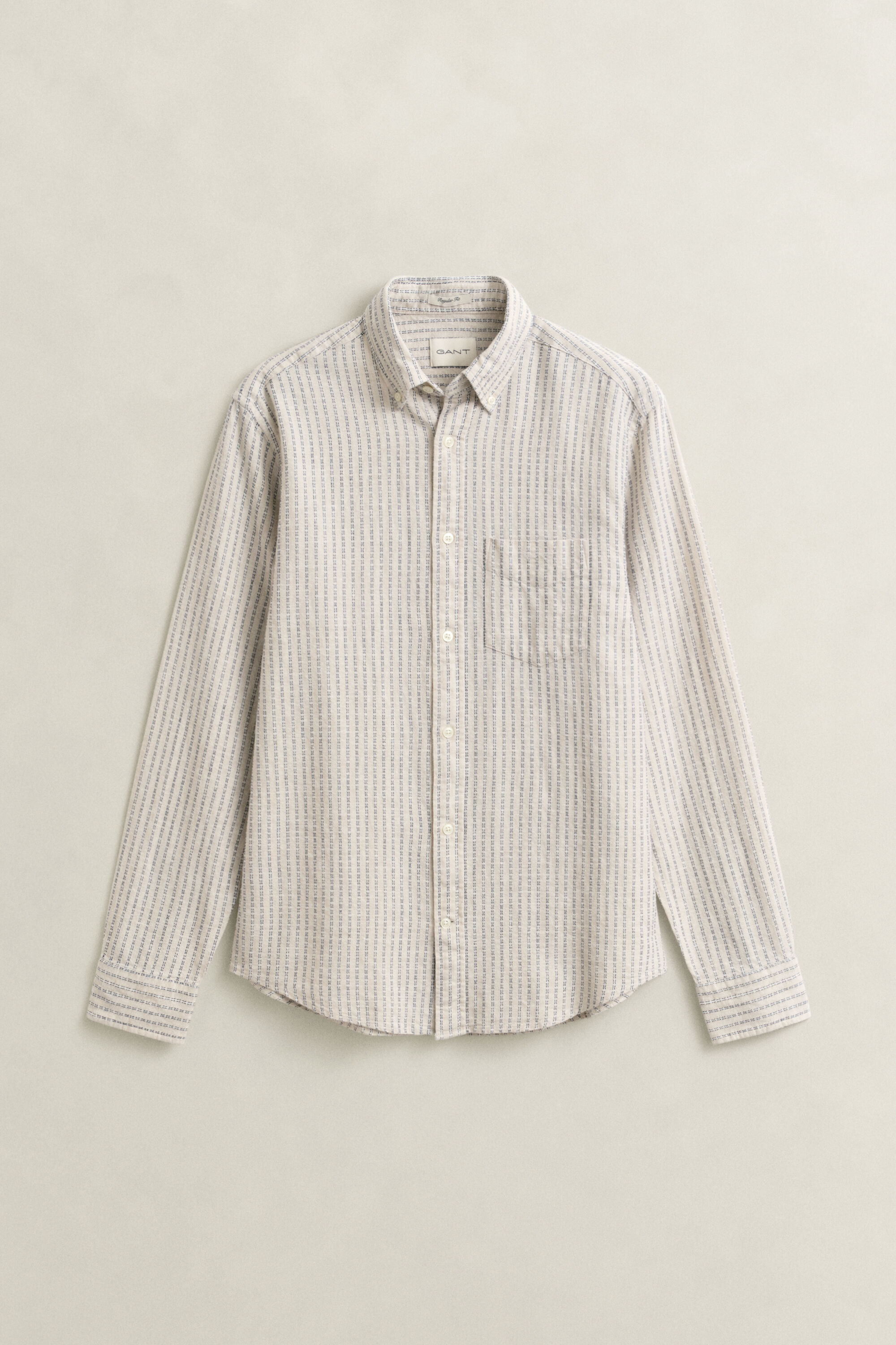 Striped Linen Blend Shirt