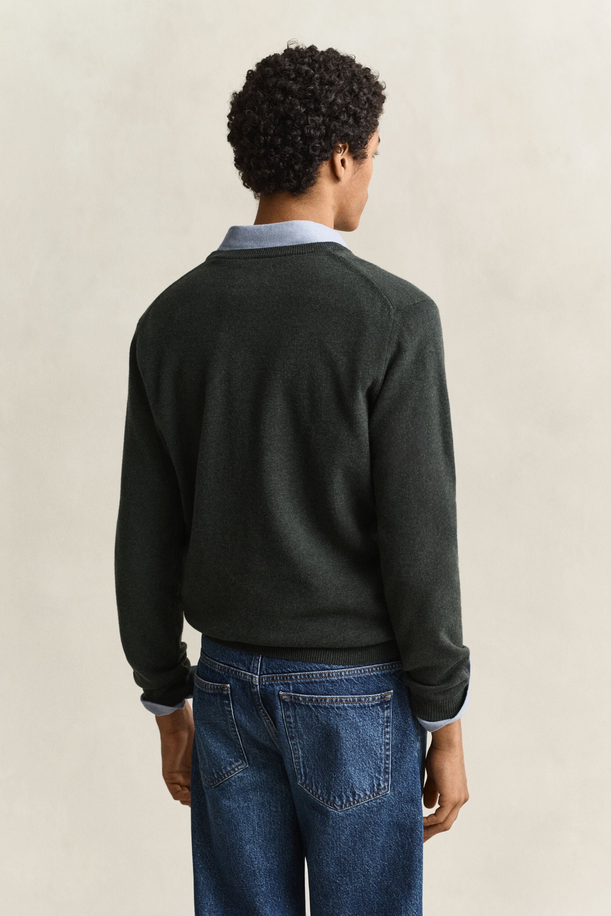 Lambswool V-Neck Sweater