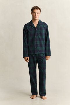 Checked Pajama Set Gift Box — TARTAN GREEN 8