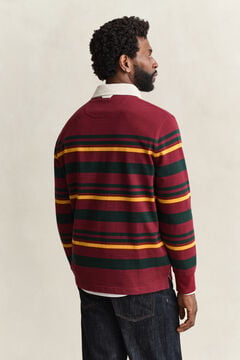 Striped Rugger — PLUMPED RED 2