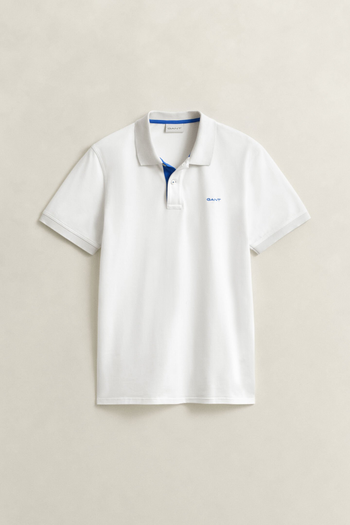 Contrast Piqu&eacute; Polo Shirt