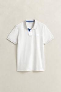 Contrast Piqu&eacute; Polo Shirt