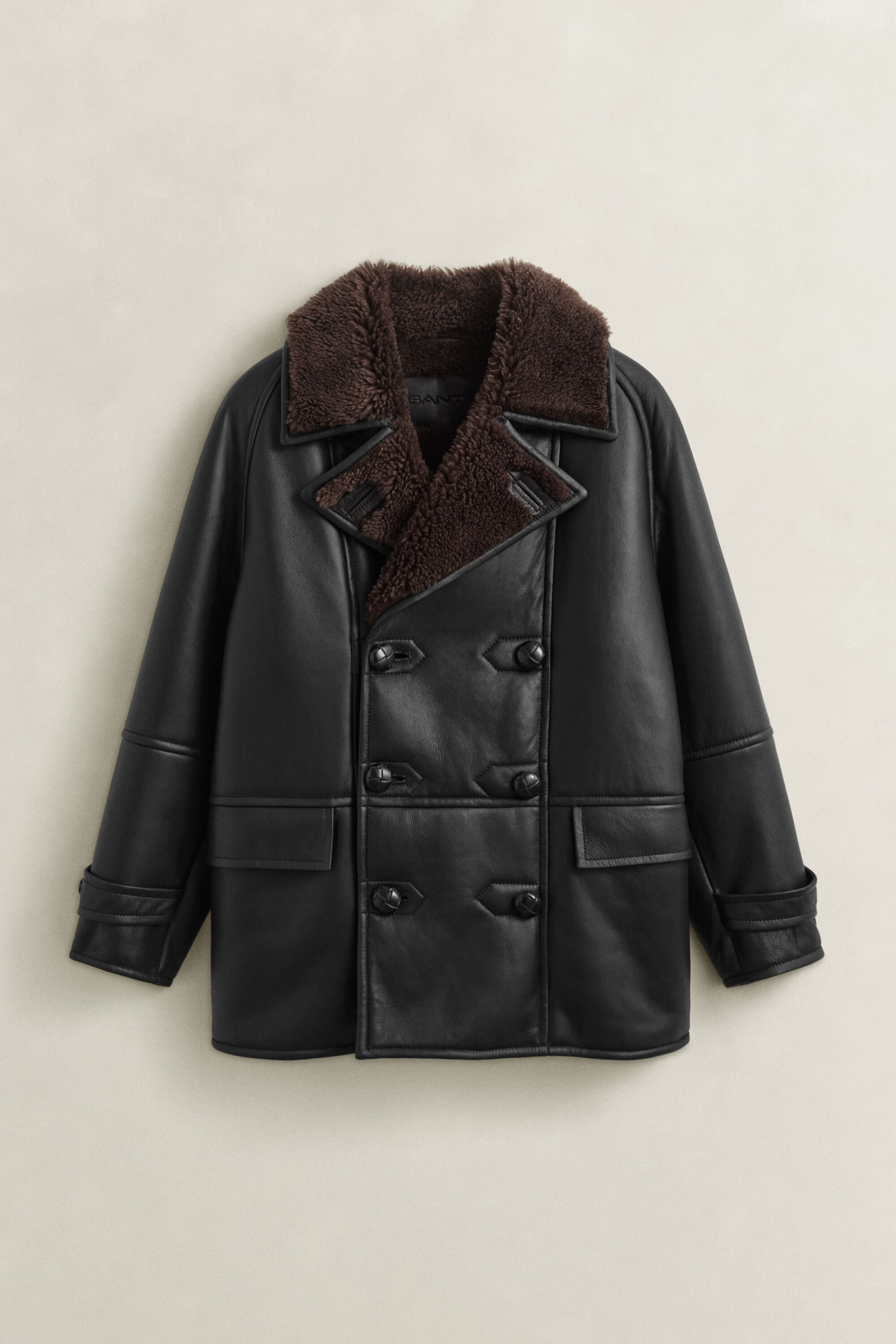 Shearling Peacoat