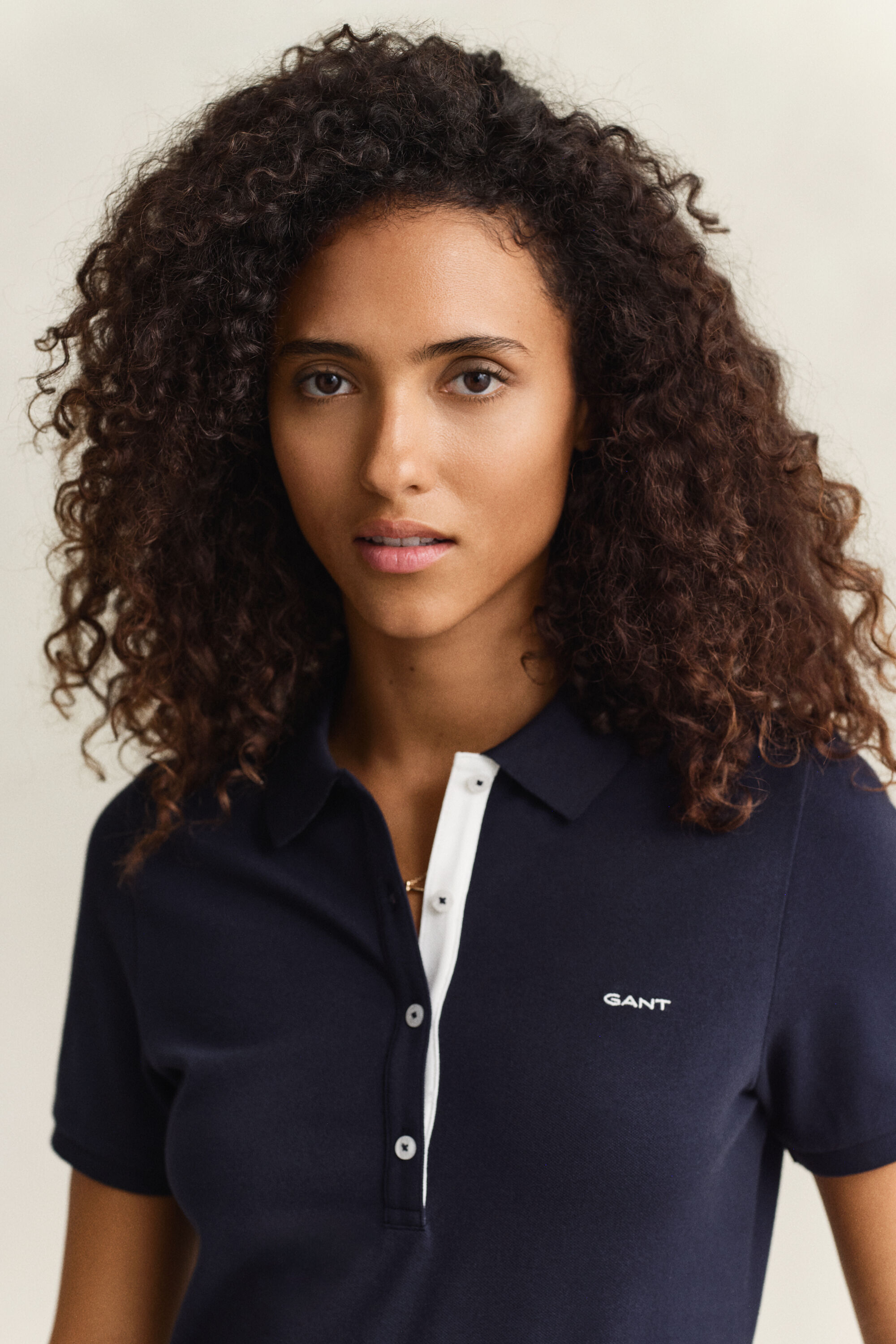 Contrast Piqué Polo Shirt