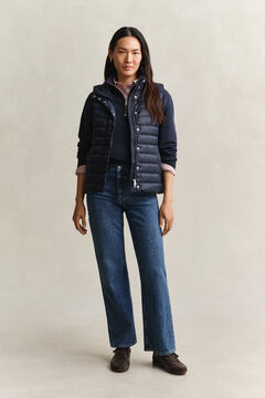 Light Down Vest — EVENING BLUE 10