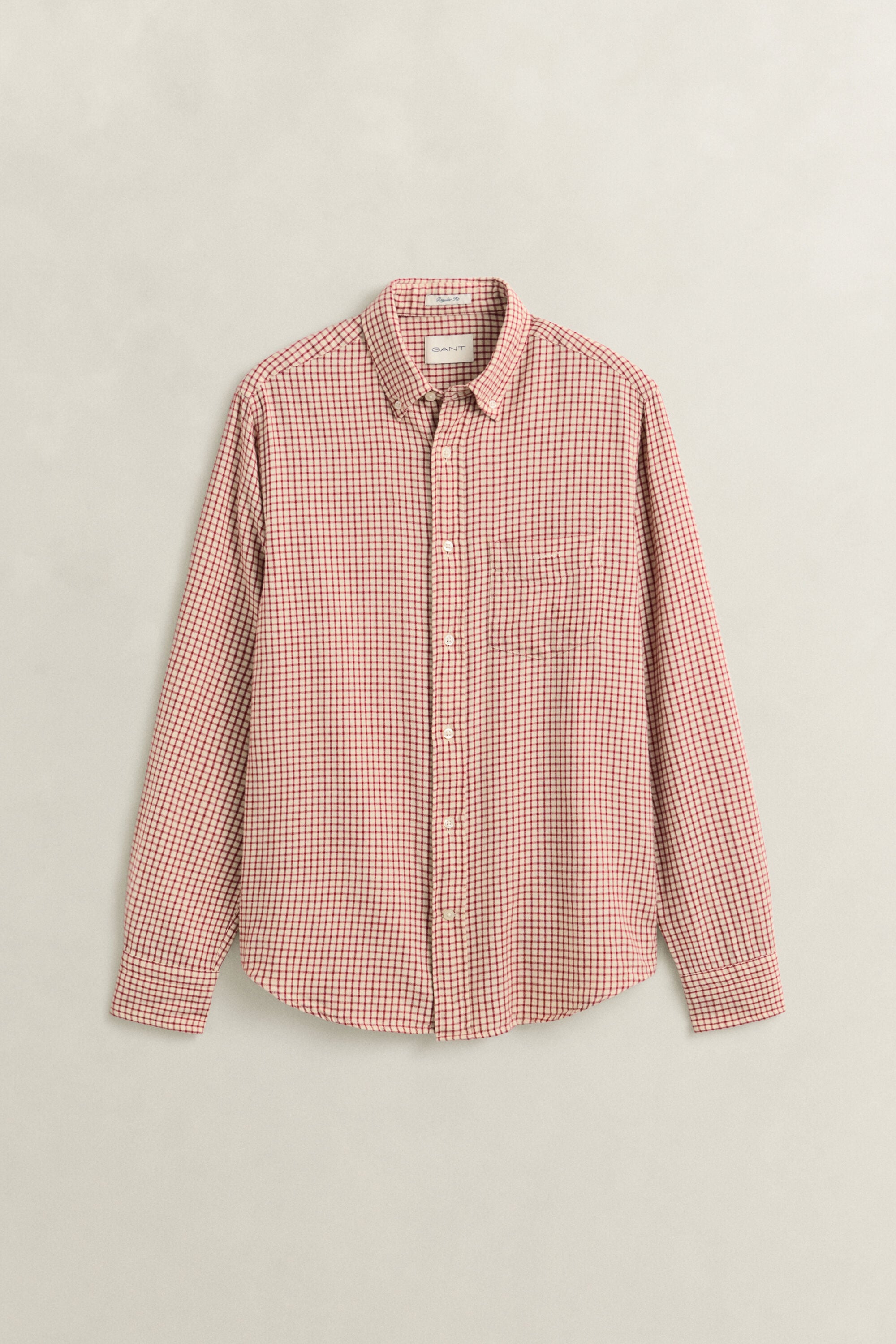 Checked Windblown Flannel Shirt
