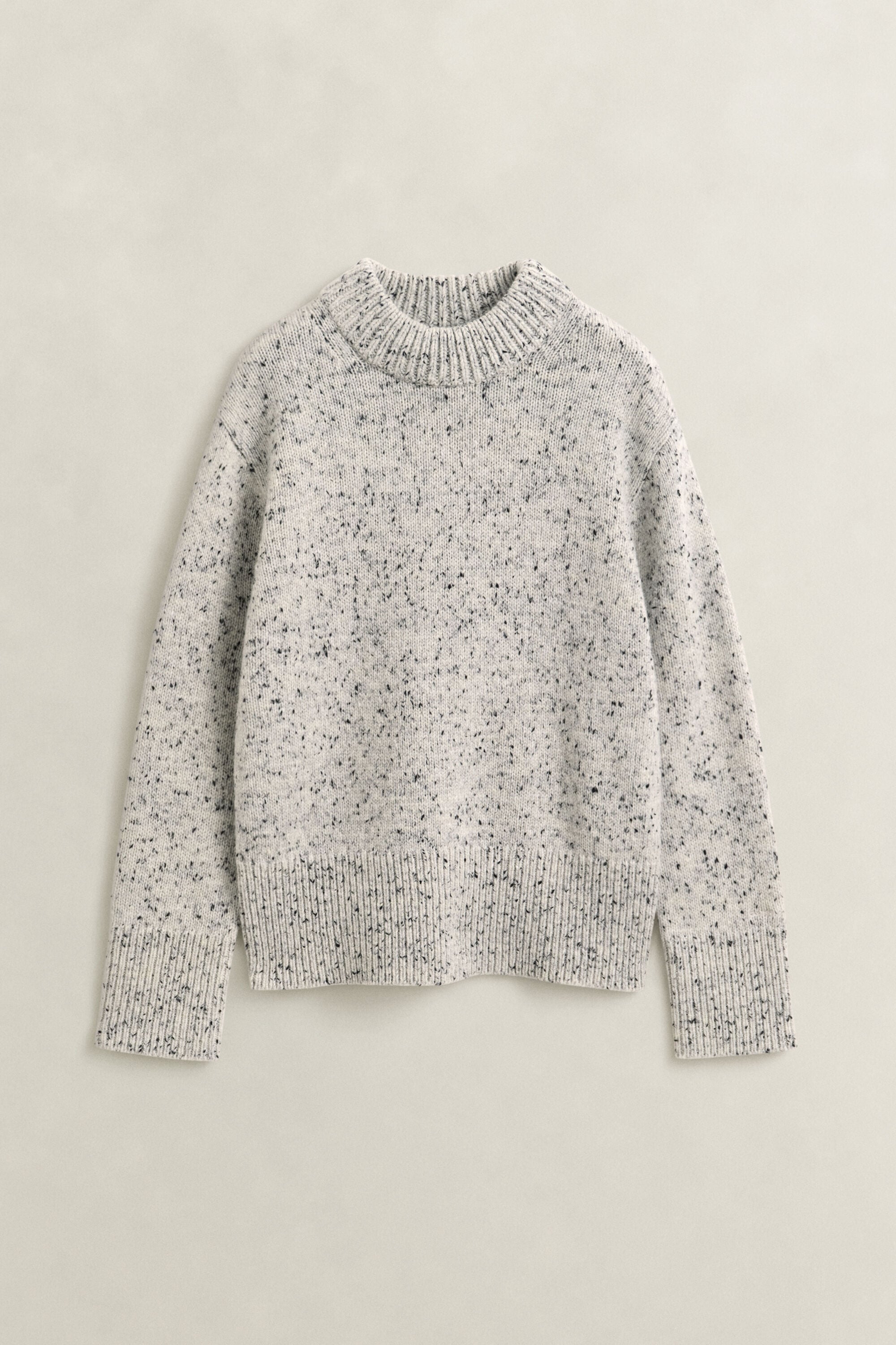 Wool Blend Nepps Sweater