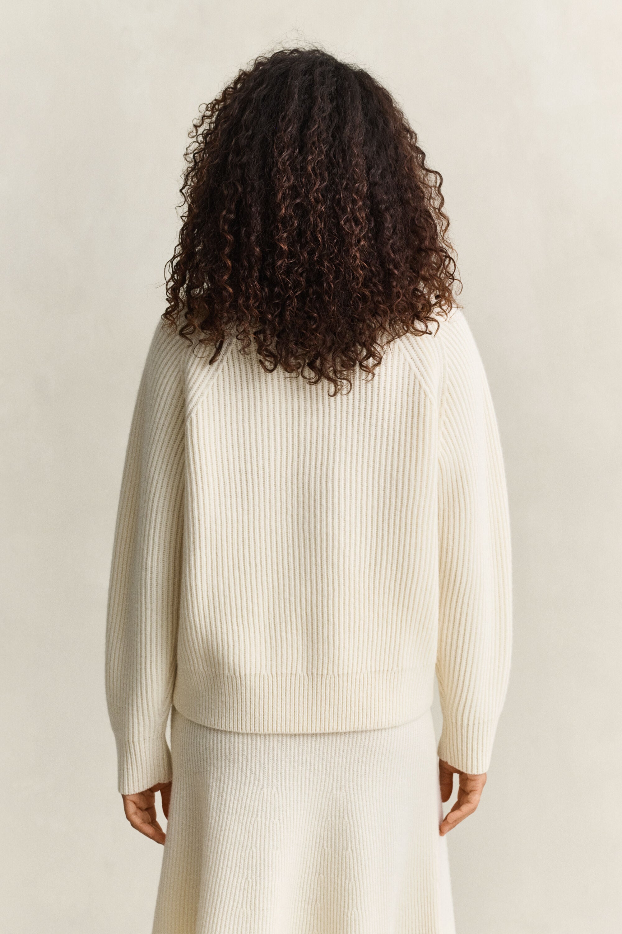 Buttoned Lambswool Sweater