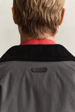 Waxed Barn Coat — DUSKY ANTHRACITE 4