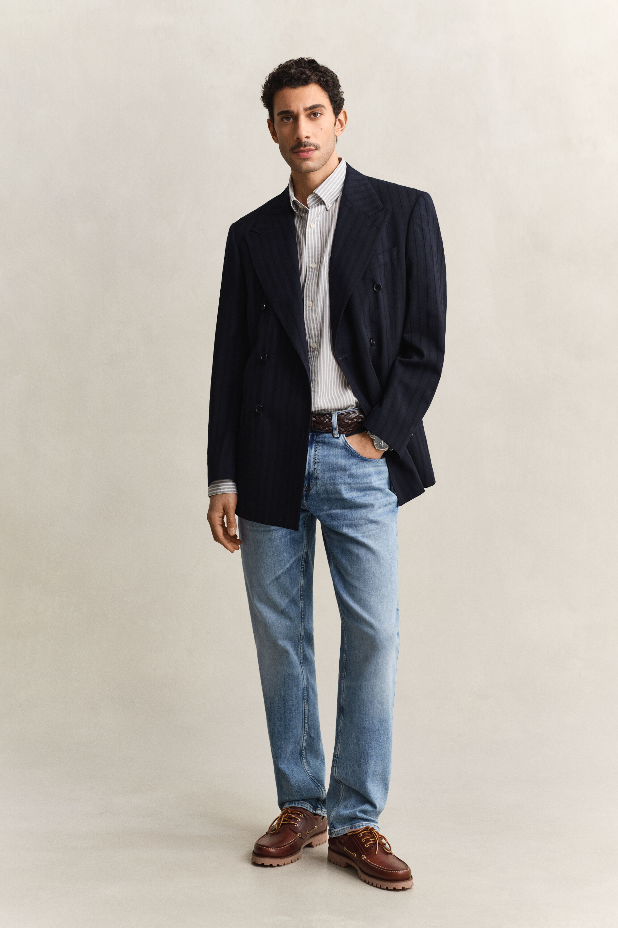 Striped Classic Poplin Shirt