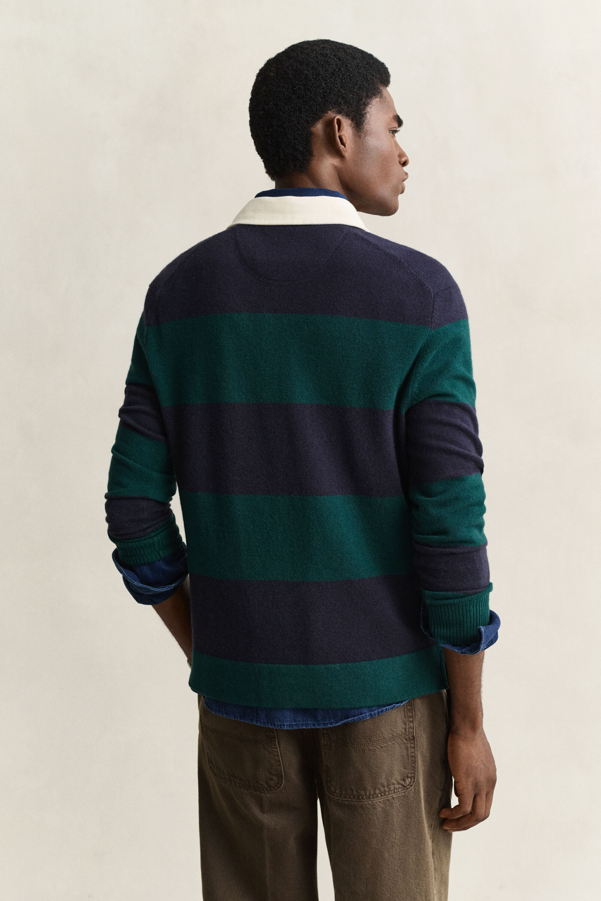 Barstriped Lambswool Rugger