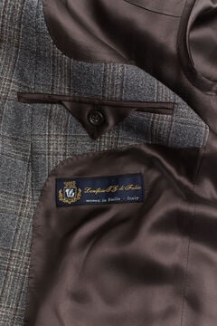 Glen Check Suit Jacket — CERAMIC GREY MELANGE 3
