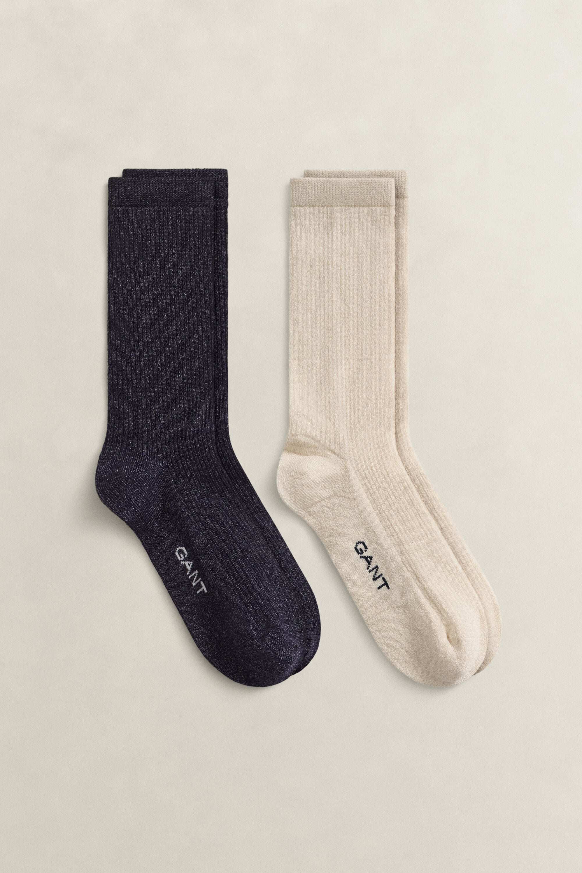 2-Pack Metallic Socks Gift Box — EVENING BLUE