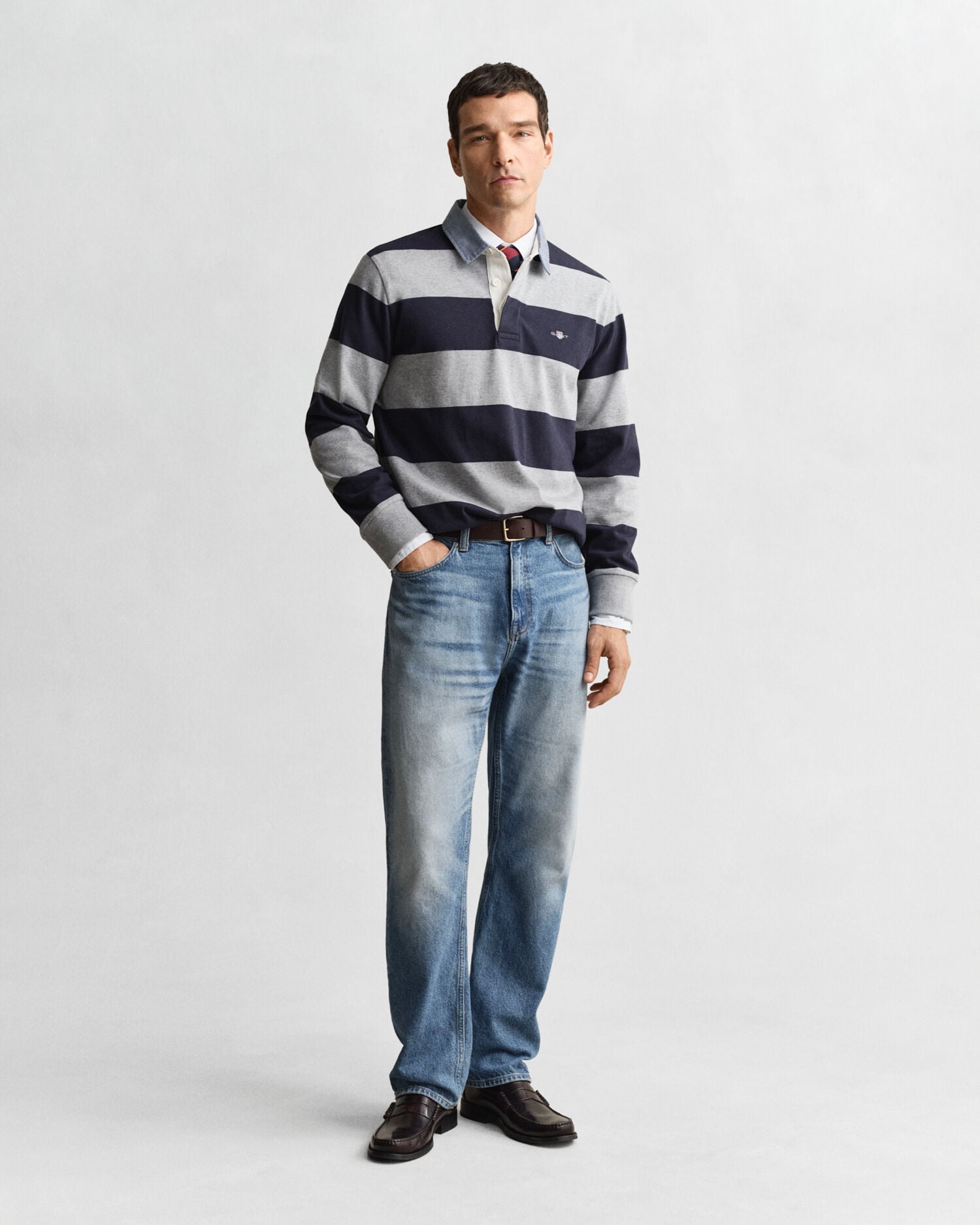 Classic Heavy Rugger — GREY MELANGE