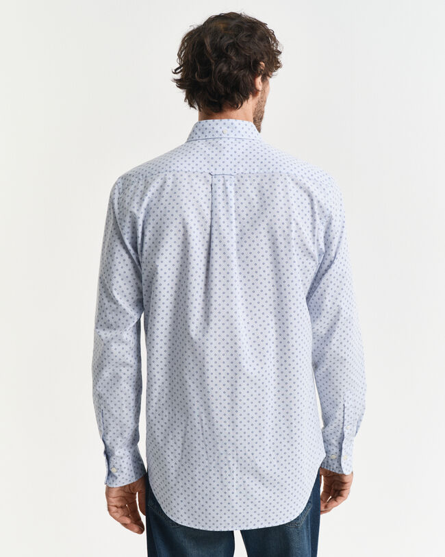 Regular Fit Micro Print Shirt
