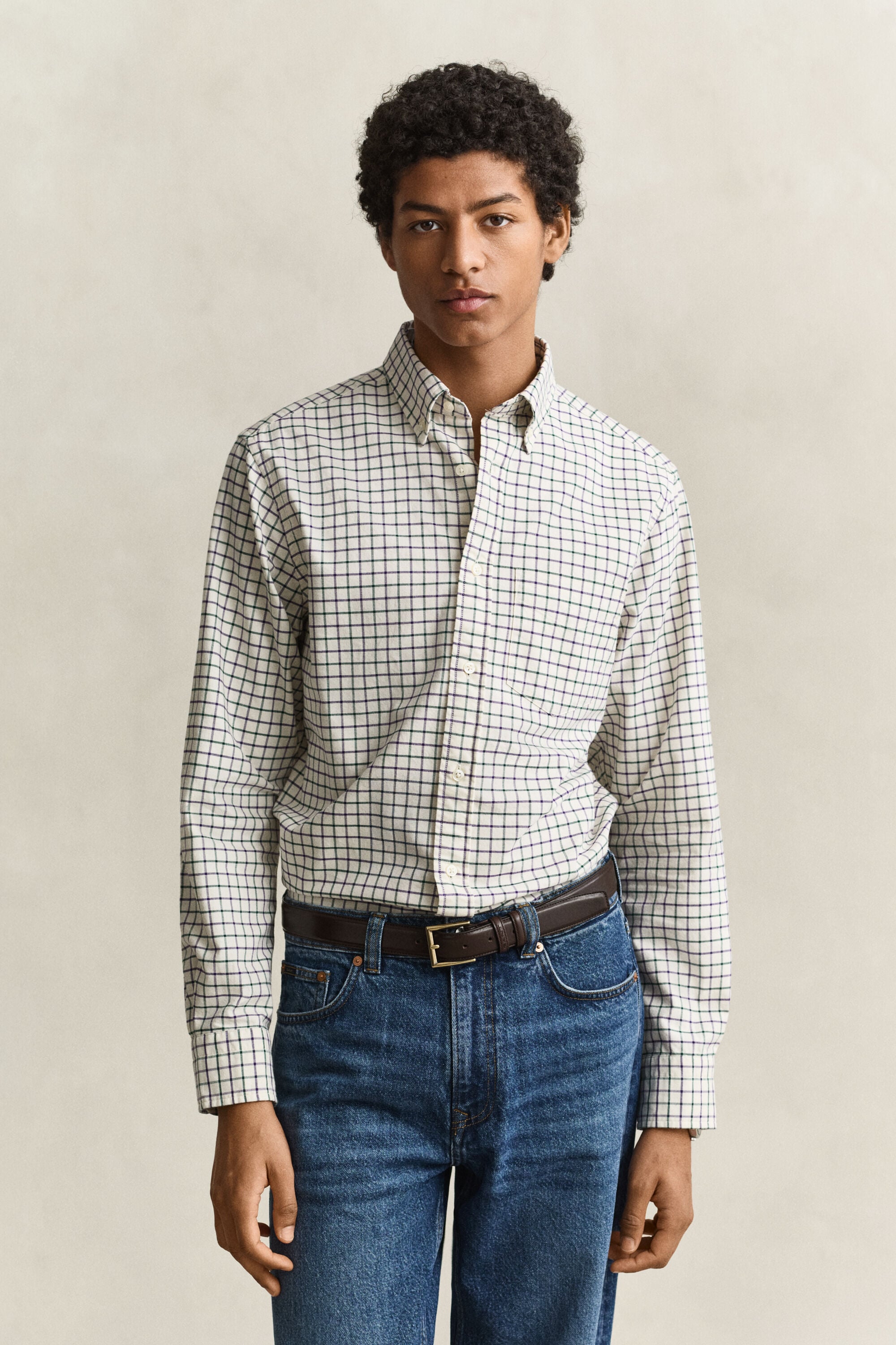 Checked Archive Oxford Shirt