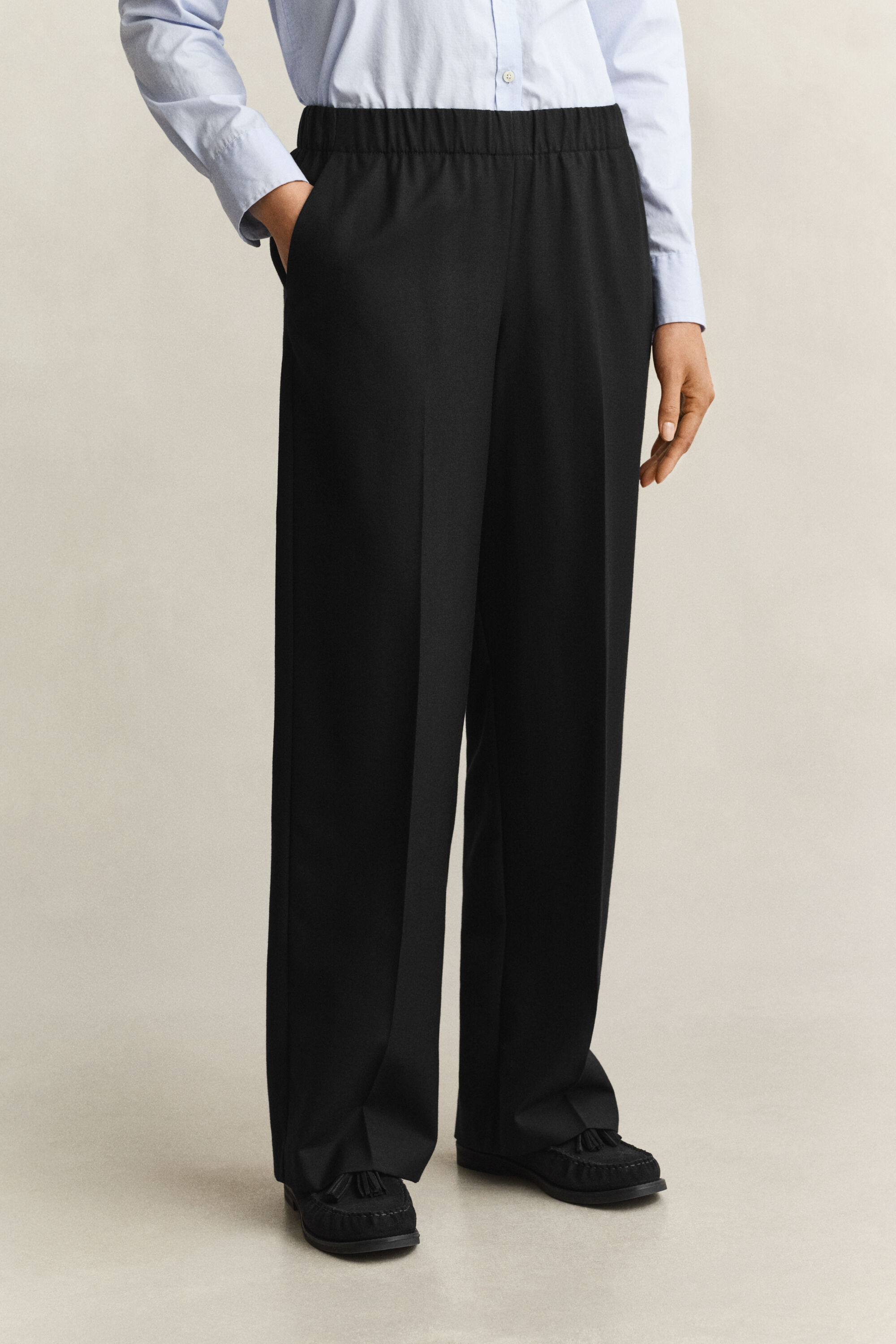 Wool Blend Pants