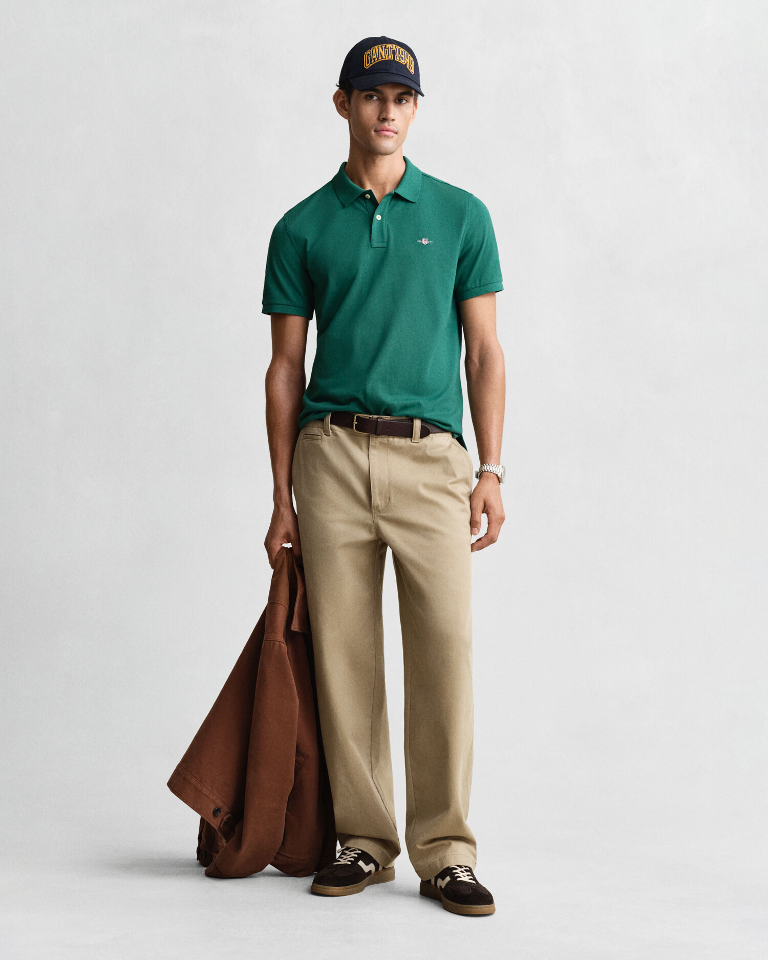 Classic Regular Polo Shirt — DEEP FOREST GREEN