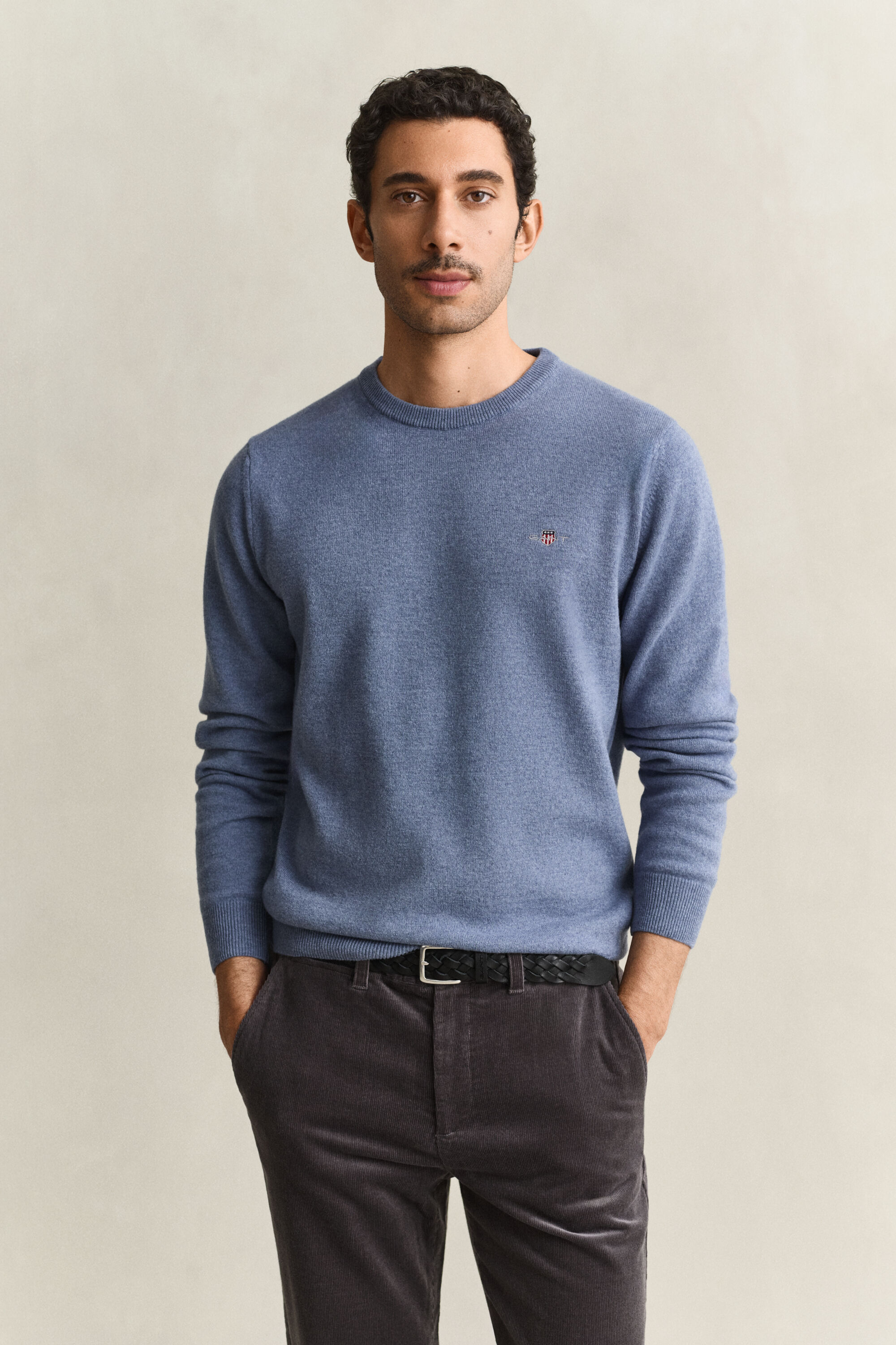 Lambswool Crew Neck Sweater