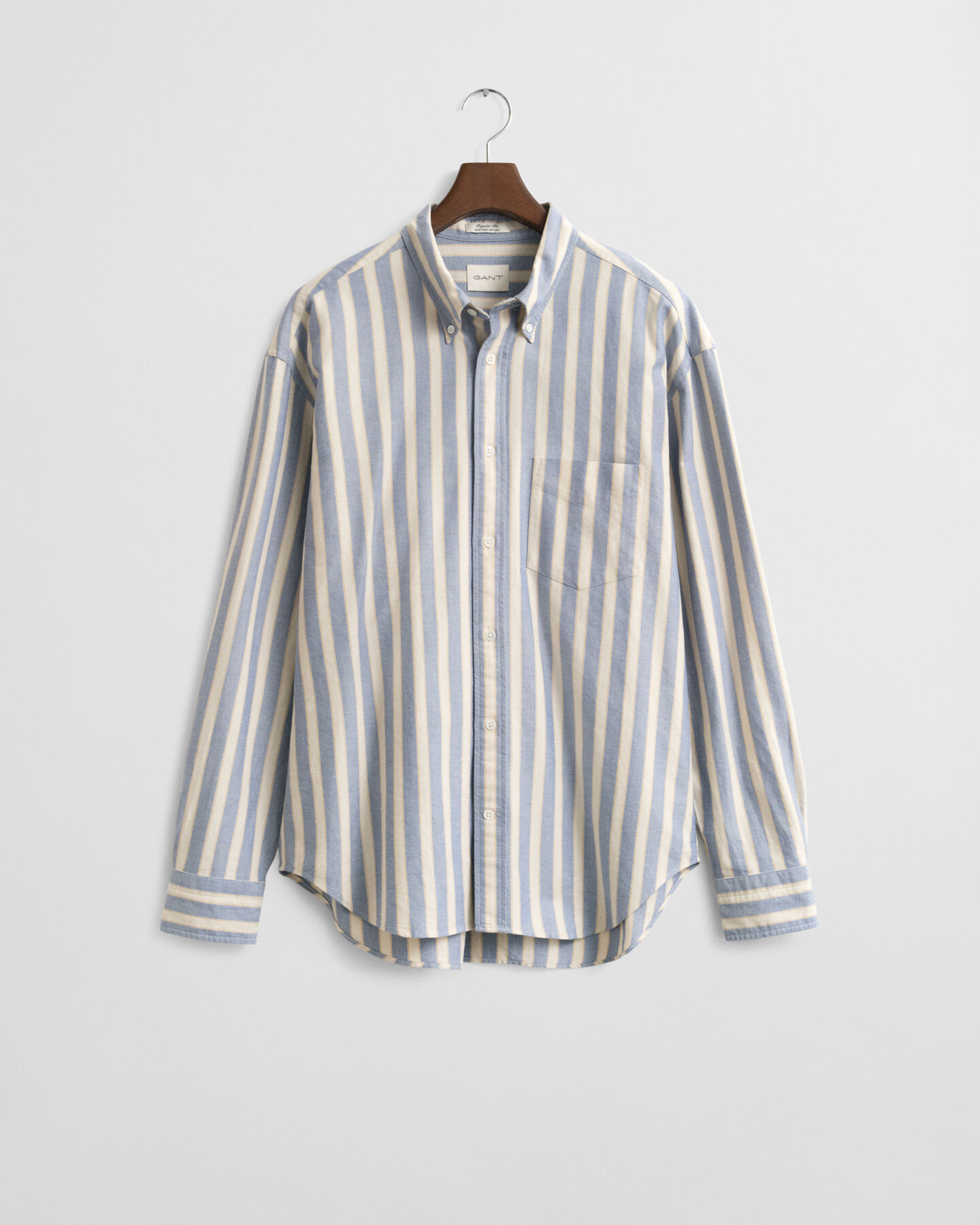 Relaxed Fit Striped Heritage Oxford Shirt