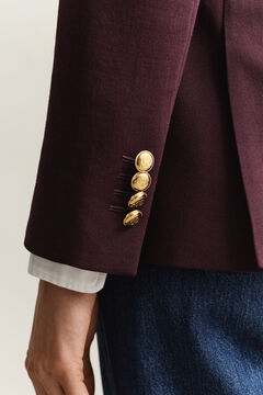 Classic Club Blazer — DARKENED WINE 5