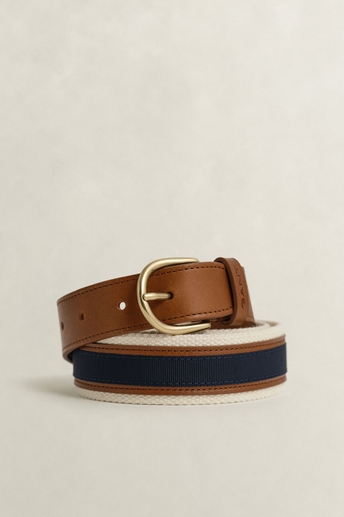 Grosgrain Webbing Belt — EVENING BLUE