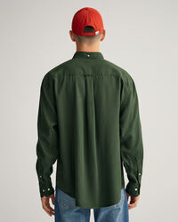 Relaxed Fit Garment-Dyed Lyocell Shirt