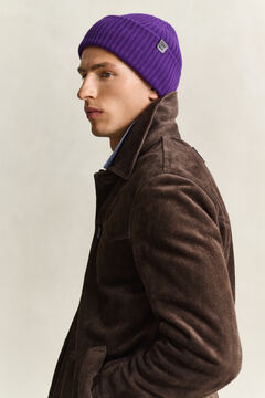 Lambswool Beanie — PANSY PURPLE 3