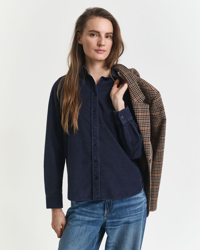 Regular Fit Corduroy Shirt