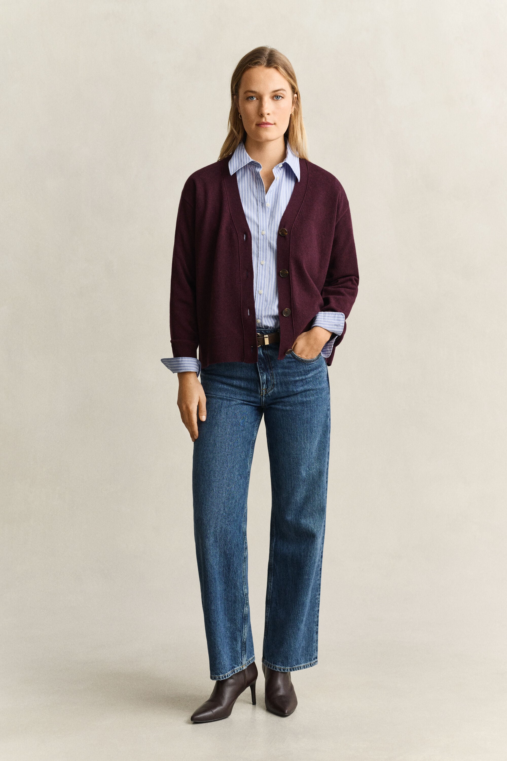 Superfine Lambswool Cardigan
