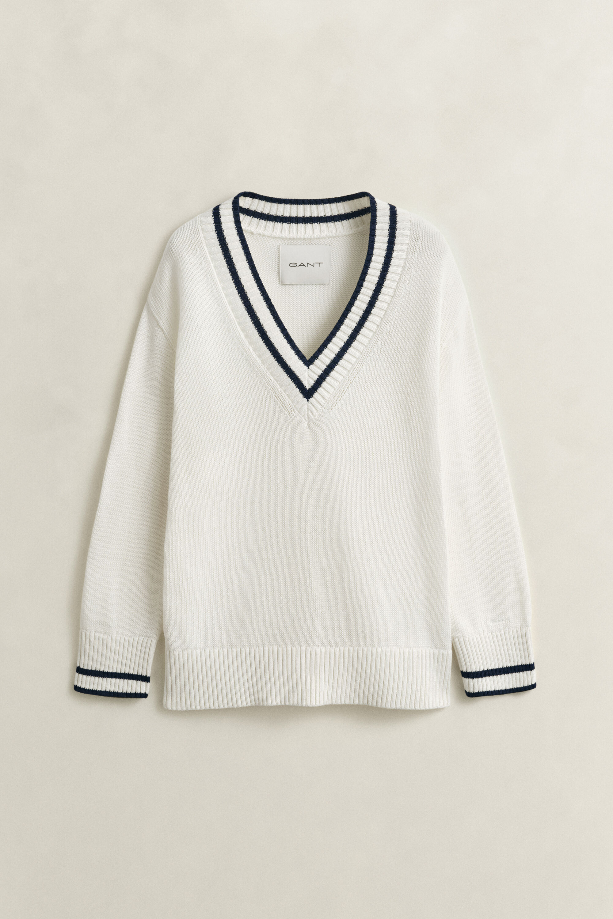 Cotton V-Neck Sweater