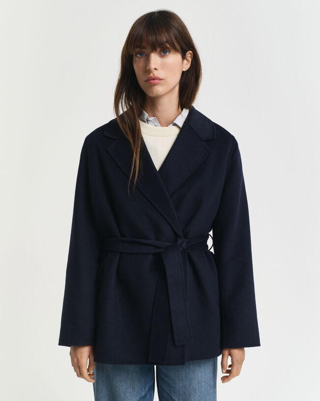 Handstitched Belted Jacket