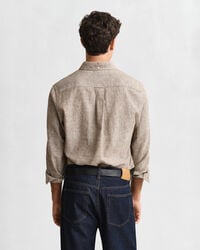 Regular Fit Cotton Linen Shirt