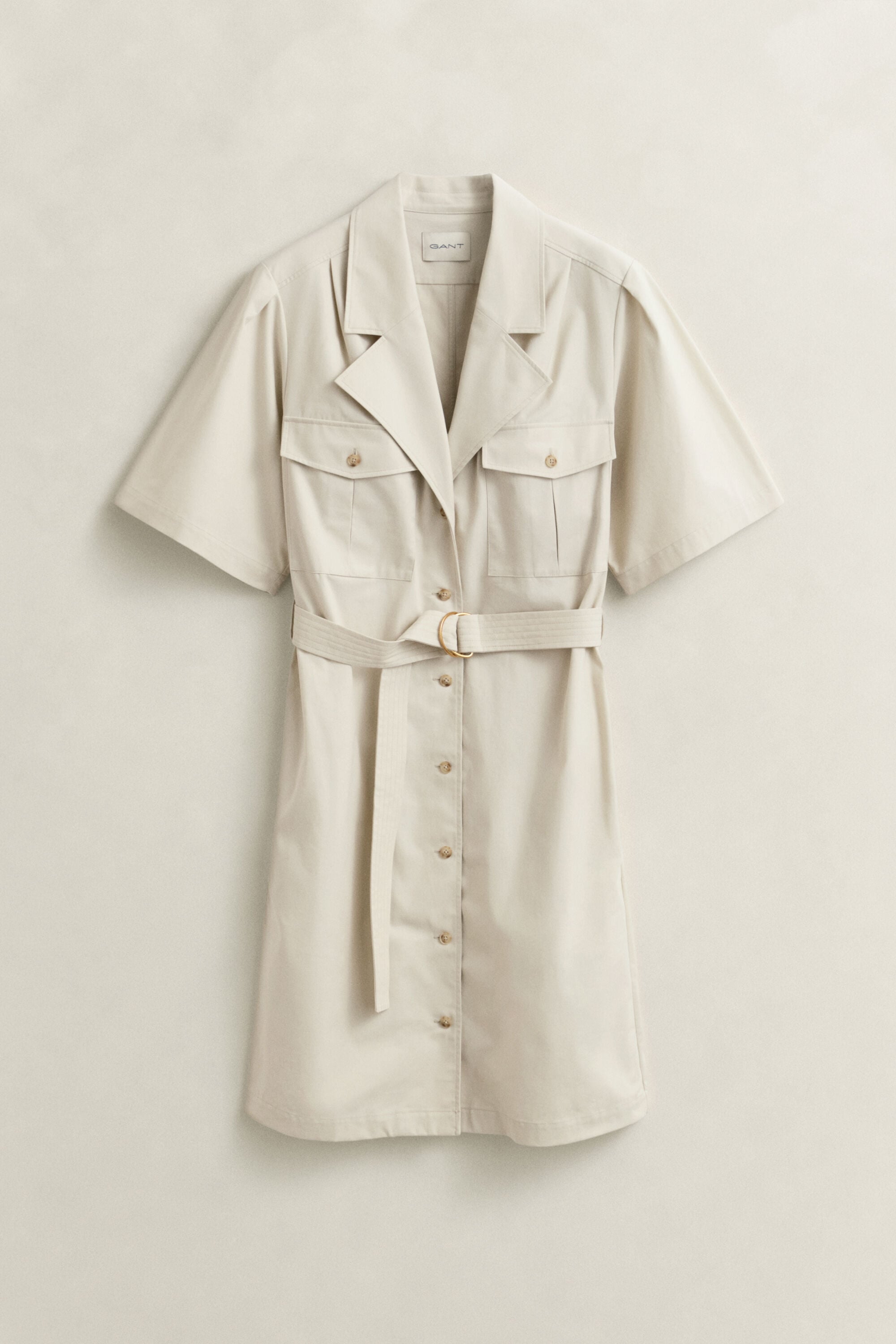 Belted Utility Dress