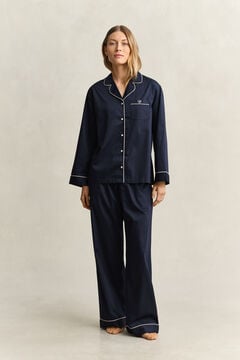 Satin Pajama Set — EVENING BLUE 8