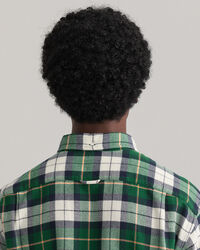 Relaxed Fit Texture Check Shirt